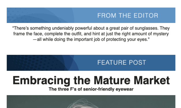 Inside the Optical World: Stars, Smart Glasses & the Senior Surge – Eyewatch | May 28, 2025